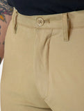 Bermuda Lacoste Masculina Sarja Slim Cotton Stretch Bege