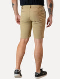 Bermuda Lacoste Masculina Sarja Slim Cotton Stretch Bege