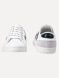 Tênis Lacoste Masculino Sideline Off Wht/Nvy Off-White