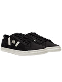 Tênis Lacoste Masculino Sideline Blk/Off Wht Preto