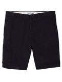 Bermuda Lacoste Masculina Sarja Slim Cotton Stretch Azul Escuro