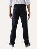 Calça Lacoste Masculina Sarja Chino Slim Fit New Classic Azul Escuro