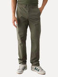 Calça Lacoste Masculina Sarja Chino Slim Fit New Classic Verde